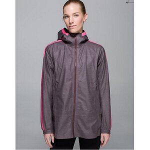 💕LULULEMON💕 The Drizz Jacket ~ Black Cherry 8